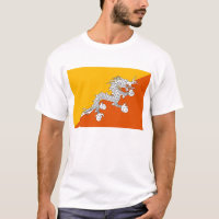 T-shirt BHUTAN FLAG