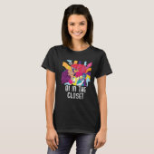 T-shirt Bi Dans Le Closet Bisexual Rainbow Pride Bisexuali (Devant entier)