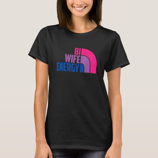 T-shirt Bi Femme Energy Bisexual Pride Bisexual Rainbow Fl (Devant)