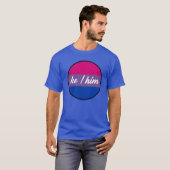 T-Shirt Bi Fierté Il/Lui (Devant entier)