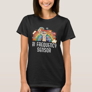 T-shirt Bi Frequency Sensor Bisexual Rainbow Pride Bisexua