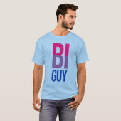 T-shirt Bi mec (Devant entier)