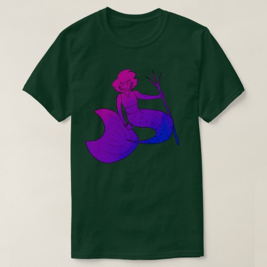 T-shirt Bi mermaid (Design devant)