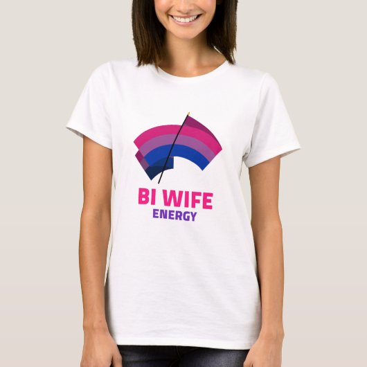 T-shirt Bi Wife Energy (Devant)