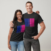 T-shirt Bi Wife Energy Bisexual Pride Drapeau Bisexualité (Unisexe)