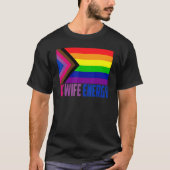 T-shirt Bi Wife Energy Lgbtq Support Lgbt Pride Mois 2022 (Devant)