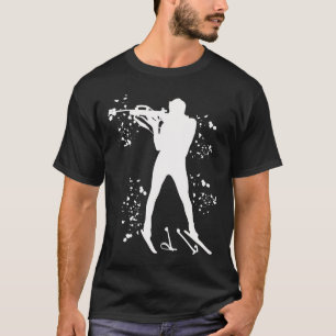 T-shirt Biathlète Ski nordique Biathlon 1