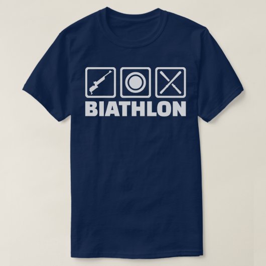T-shirt Biathlon (10)  (Design devant)