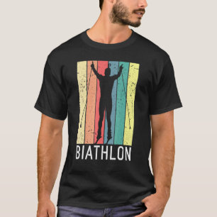 T-shirt Biathlon Biathlète Sports d'hiver Ski de fond