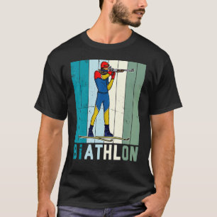 T-shirt Biathlon Ski Ski Cross Country Ski Tri