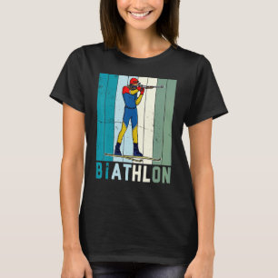 T-shirt Biathlon Ski Ski Cross Country Ski Tri