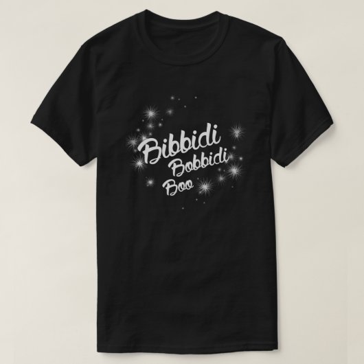 T-shirt Bibbidi Bobbidi Boo 2 (Design devant)