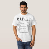 T-shirt Bible (Devant entier)
