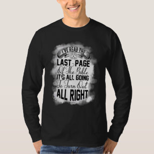 T-shirt Bible chrétienne Verse Église religieuse Gothique 