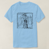 T-SHIRT BIBLE CINDERELLA BEDROCK, CHÂTEAU, CHEVALIER SECOU (Design devant)