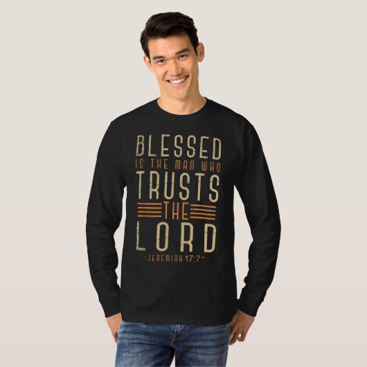 T-shirt Bible Verse Christian Dieu Sauveur Devotee Hommes (Devant entier)