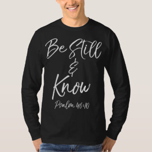 T-shirt Bible Verse Citation Cadeau Psaume Femme 4610 Be S