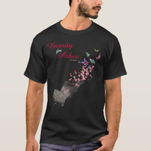 T-shirt Bible Verse Citation Isaïe 613 Beauté Pour Ashes C
