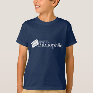 T-shirt Bibliophile enregistré