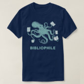 T-shirt Bibliothécaire de l'école Cadeau Octopus Lecture l (Design devant)