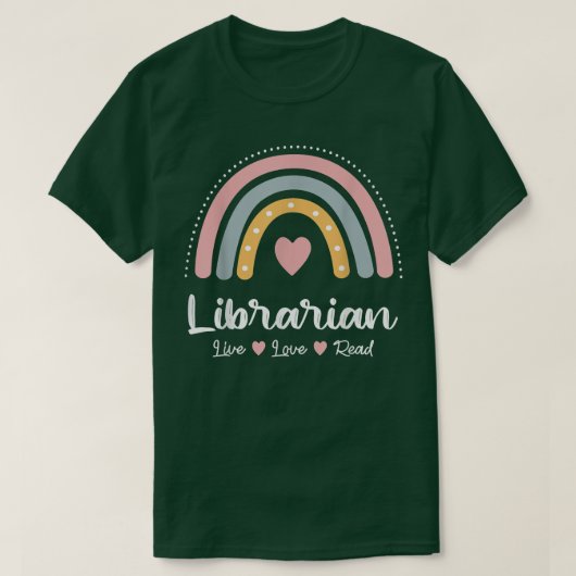 T-shirt Bibliothécaire Équipe de bibliothèque Amoureux des (Design devant)