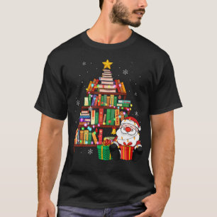 T-shirt Bibliothécaire Et Louveur De Livre Arbre De La Bib