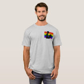 T-shirt Bibliothécaire gai (Devant entier)