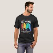 T-shirt Bibliothécaire scolaire (Devant entier)