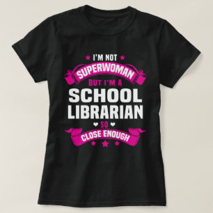 T-shirt Bibliothécaire scolaire