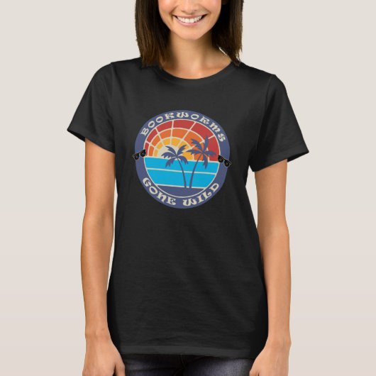 T-shirt Bibliothécaire Spring Break Beach Vacances Dit (Devant)