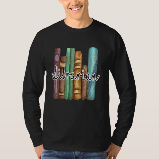 T-shirt Bibliothécaire Tee (Devant)