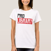 T-SHIRT BIBLIOTHÈME PRO (Devant)
