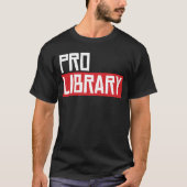 T-SHIRT BIBLIOTHÈME PRO (Devant)