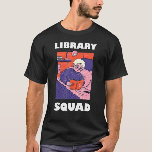 T-shirt Bibliothèque (Devant)