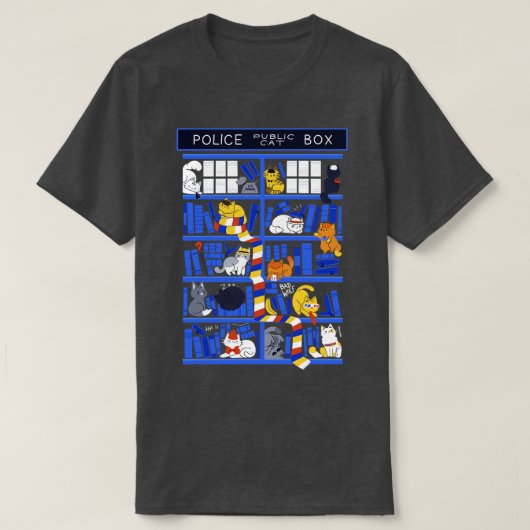 T-shirt Bibliothèque (Design devant)