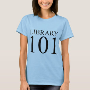 T-SHIRT BIBLIOTHÈQUE 101