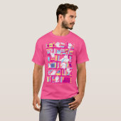 T-shirt Bibliothèque 90S (Devant entier)