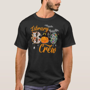 T-shirt Bibliothèque Boo Crew School Bibliothécaire Hallow