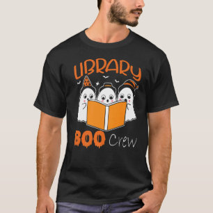 T-shirt Bibliothèque Boo Crew School Bibliothécaire Hallow