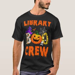 T-shirt Bibliothèque Boo Crew School Bibliothécaire Hallow
