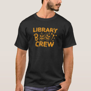 T-shirt Bibliothèque Boo Crew School Bibliothèque Livre Ha