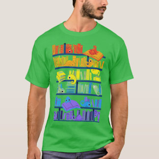 T-shirt Bibliothèque Chameleons