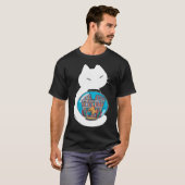 T-shirt Bibliothèque confortable de Fish (Devant entier)