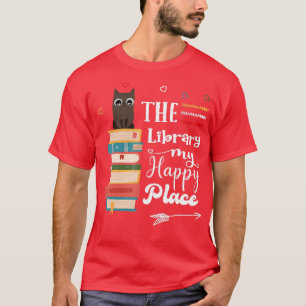 T-shirt Bibliothèque cool Art For Men Femme Libraire de bo