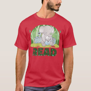T-shirt Bibliothèque d'enseignants Lire le livre Club Elep