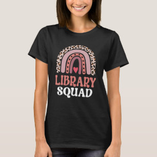 T-shirt Bibliothèque Équipe Bibliothécaire Professeur Arc-