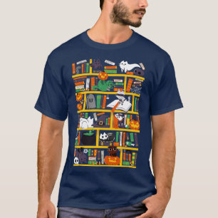 T-shirt Bibliothèque Halloween