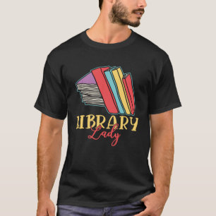 T-shirt Bibliothèque Lady Bookworm Livres Livre