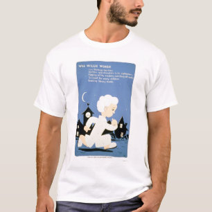 T-shirt Bibliothèque petite de Willie Winkie WPA 1940