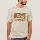 T-shirt Bibliothèque Skyway des années 1970 (Devant)